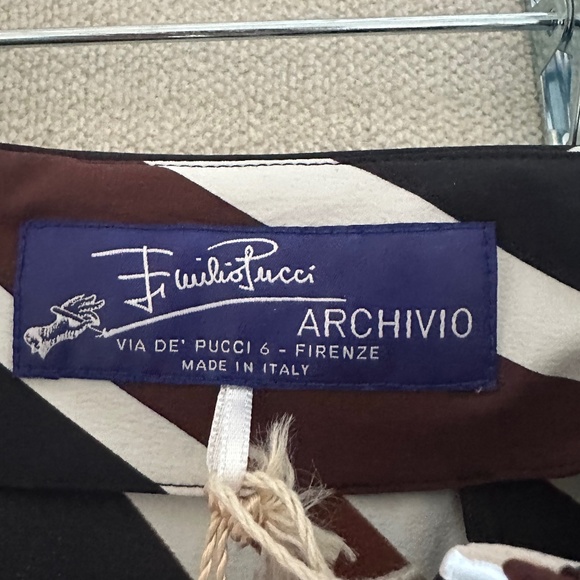 NWT Emilio Pucci Skirt Size 46 - Picture 4 of 5
